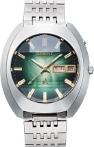 Часы Orient Jaguar Focus со специальной 9-сторонней огранкой стекла, которая подчёркивает яркость циферблата    
