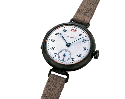 Laurel — первые в мире наручные часы, выпущенные на фабрике Seikosha  