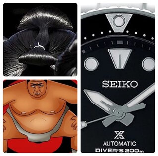 Элементы дизайна часов Seiko Sumo, вдохновлённые традиционной японской культурой 