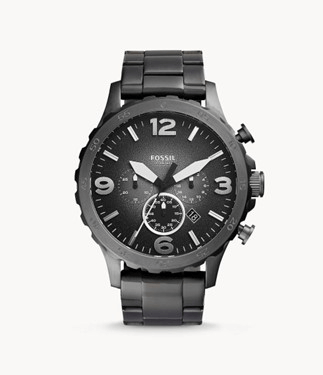 Fossil Nate Stainless Steel Chronograph