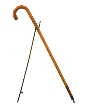 Трость для ходьбы с солнечными часами