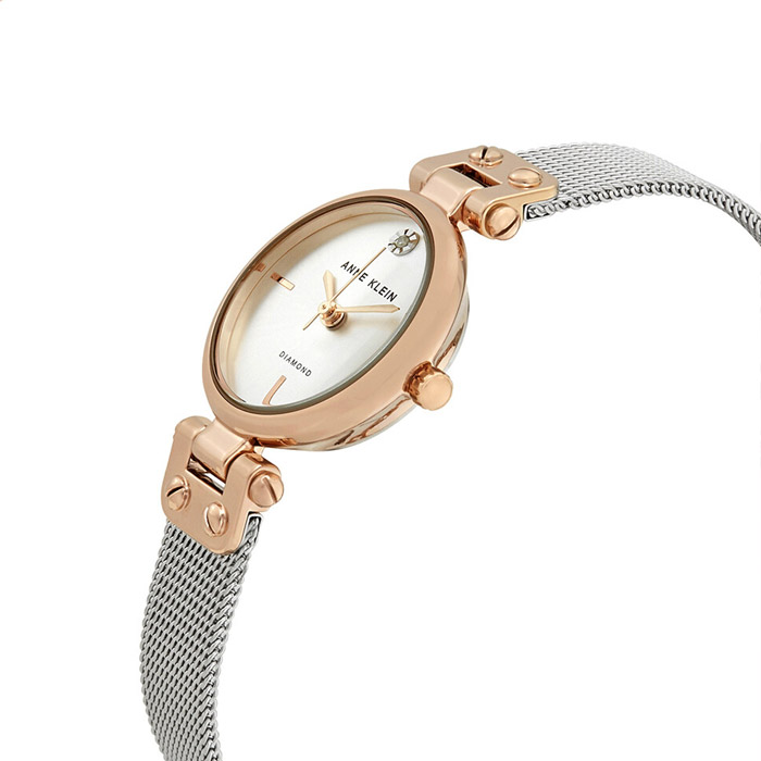 Женские кварцевые часы Anne Klein 3003SVRT коллекции Diamond Dial