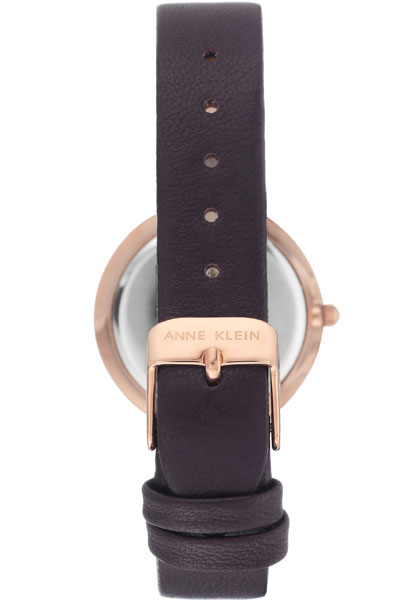 Женские кварцевые часы Anne Klein 3272RGPL коллекции Leather