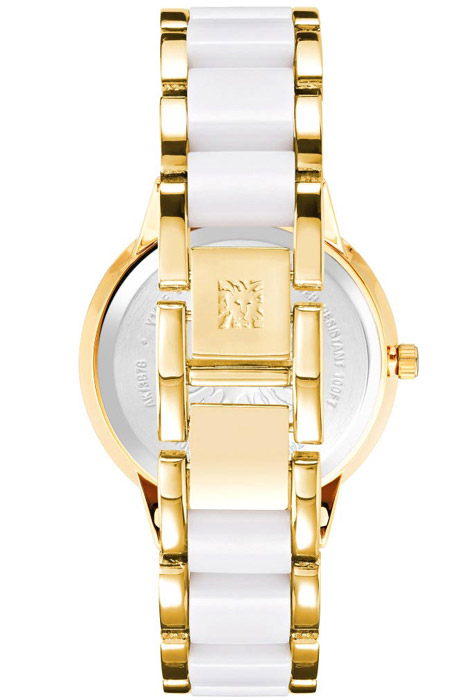 Женские кварцевые часы Anne Klein 3878WTGB коллекции Plastic
