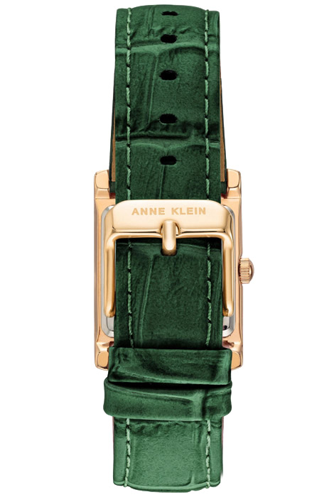 Женские кварцевые часы Anne Klein 3888GPGN коллекции Leather