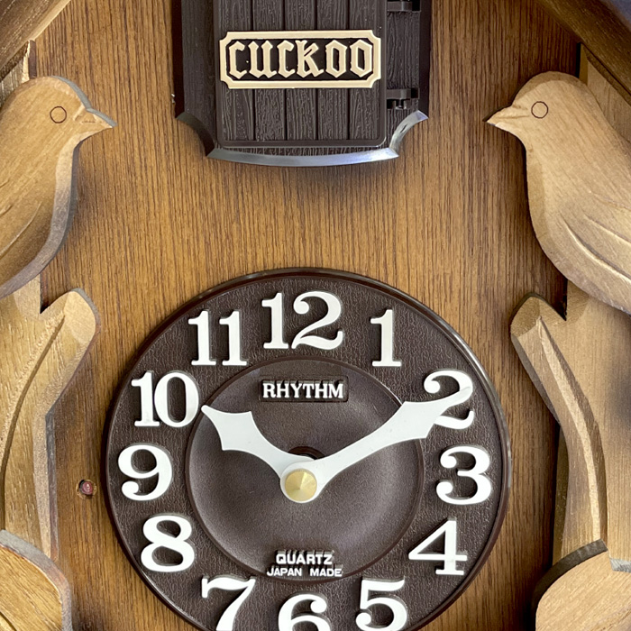 Кварцевые часы с кукушкой Rhythm 4MJ416-R06