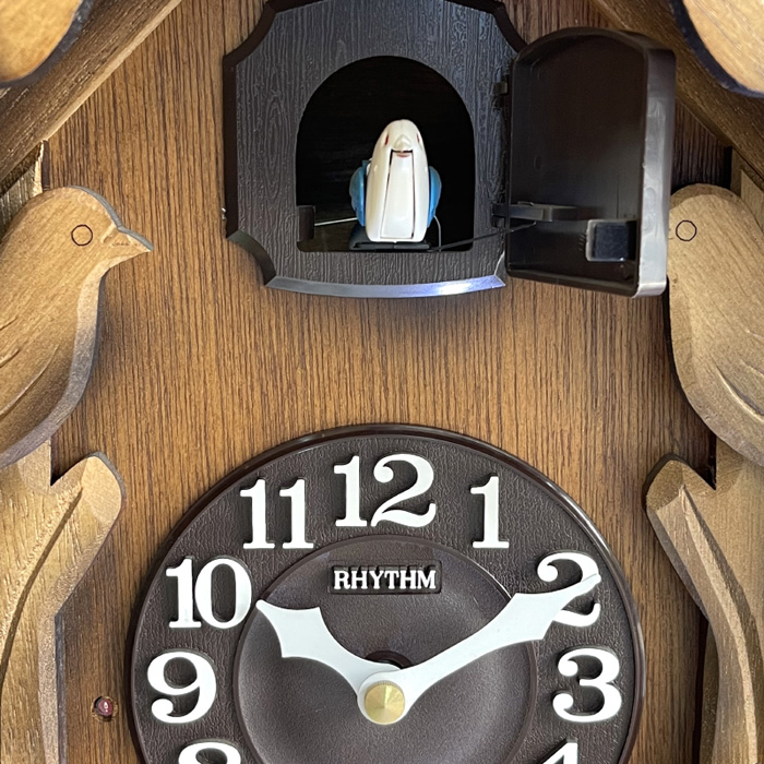 Кварцевые часы с кукушкой Rhythm 4MJ416-R06