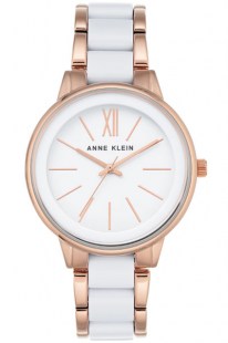 Женские кварцевые часы Anne Klein 1412WTRG коллекции Plastic
