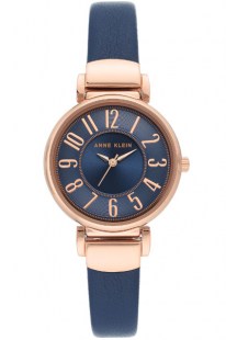 Женские кварцевые часы Anne Klein 2156NVRG коллекции Leather