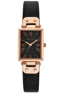 Женские кварцевые часы Anne Klein 3752RGBK коллекции Leather