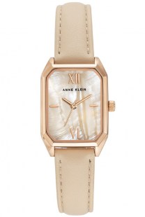 Женские кварцевые часы Anne Klein 3874RGBH коллекции Leather
