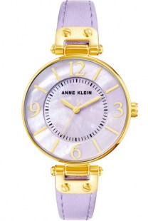 Женские кварцевые часы Anne Klein 9168LMLV коллекции Leather