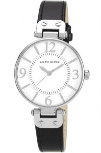 Женские кварцевые часы Anne Klein 9169WTBK коллекции Leather