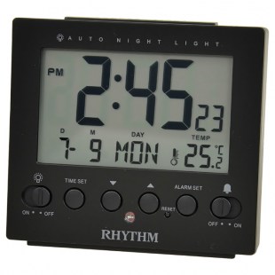 Будильник Rhythm LCT099NR02 с цифровой индикацией