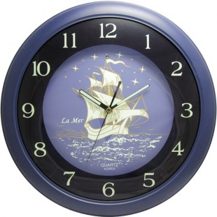 Кварцевые настенные часы La Mer GC004014 с морскими звуками
