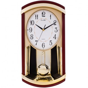 Кварцевые музыкальные часы с боем La Mer GE025004