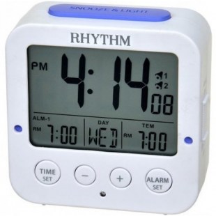 Будильник Rhythm LCT082NR03 с двумя будильниками