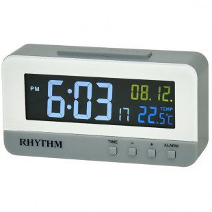 Будильник Rhythm LCT089NR03 с цифровой индикацией